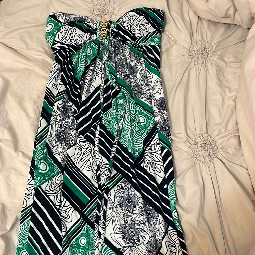 tropical dress